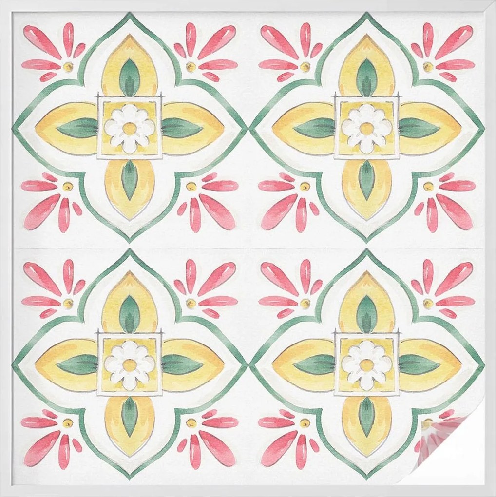 Szélvédőfólia Ablak Adatvédelem Virágos dísz 100x100