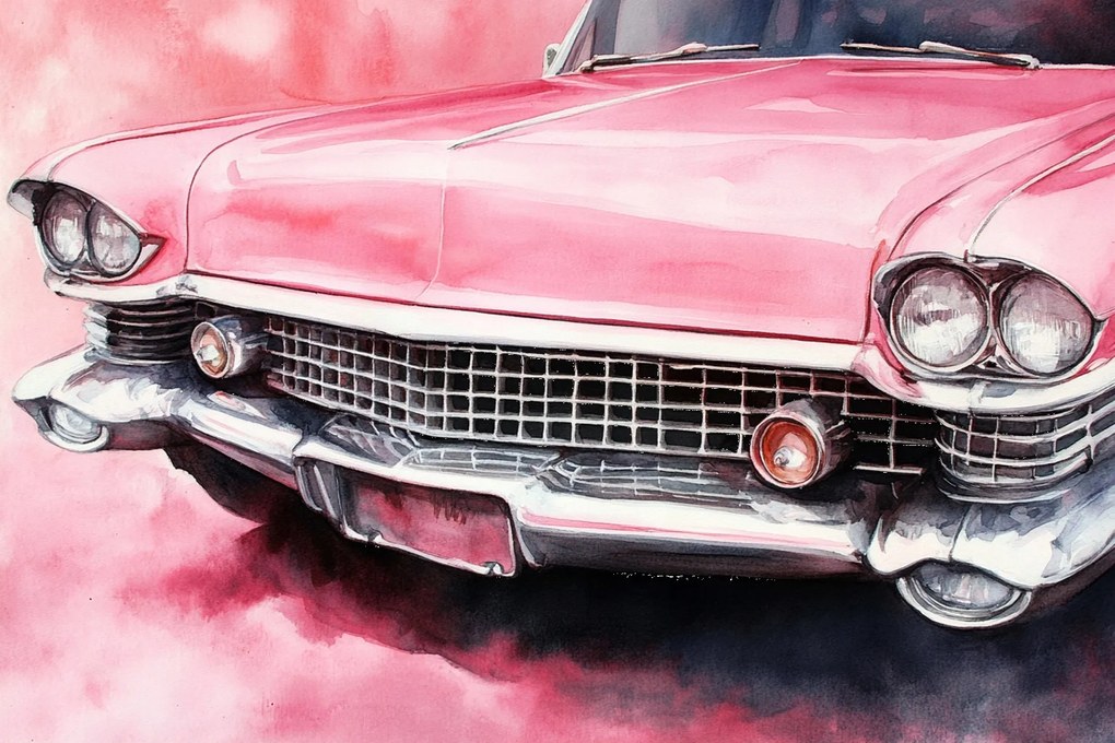 Fotótapéta Flizelina Oldtimer Autó Klasszikus Usa Elvis 208x146 ragasztó