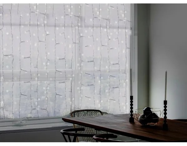 LED Kültéri karácsonyi lánc CURTAIN 480xLED/8,4W/230V 3x3 m IP44 hideg fehér