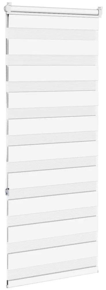 zebrafüggönnyel fehér szövetszélesség 55,9 cm poliészter