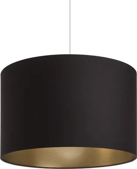 RENDL RON 40/25 lámpabúra Polycotton fekete/arany fólia max. 23W
