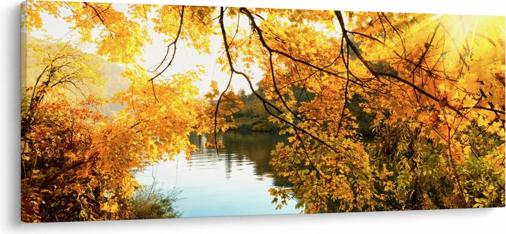 Kép - Őszi fa (120x50 cm)