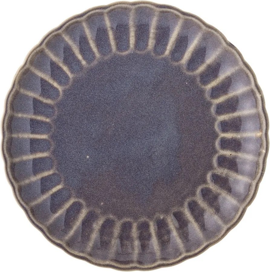 Sötétlila kőedény tányér ø 27 cm Latina – Bloomingville