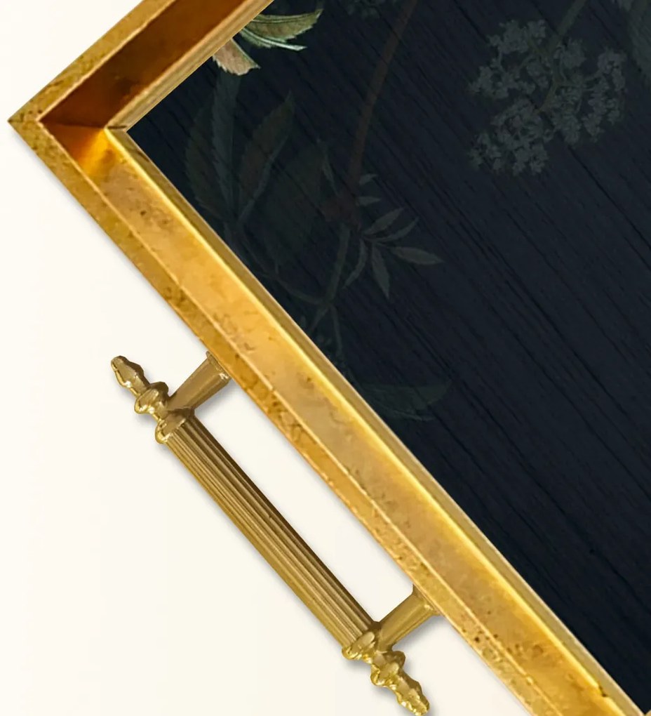 Üveg tálca, 38×24 cm – TPEA9902
