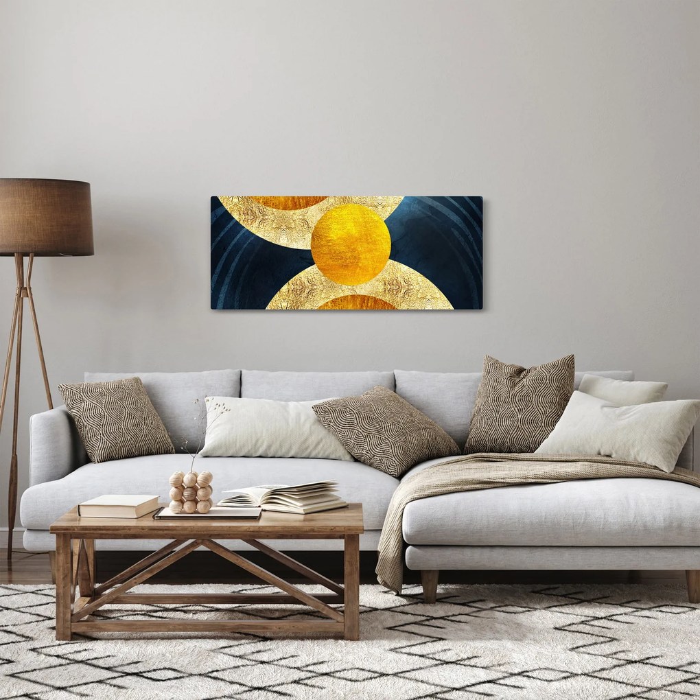 Kép - Körök (120x50 cm)