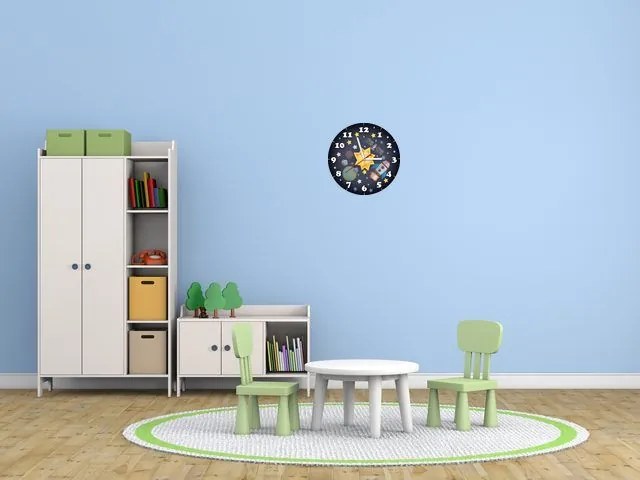 Gyerek óra Világűr 30x30cm ZD5363A_1OD