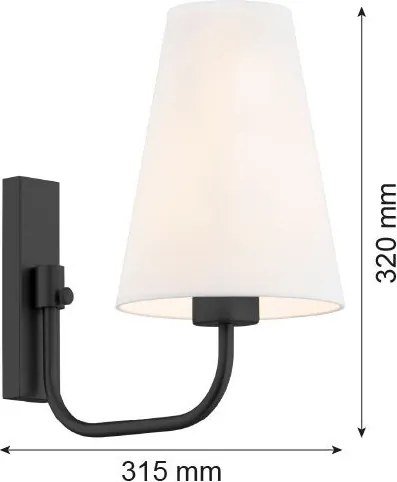 Argon SAFIANO 8376 Fali lámpa 1x15W/E27 IP20