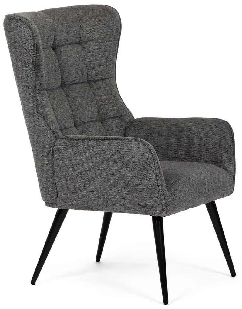 315 GREY2 relaxfotel, sötét szürke