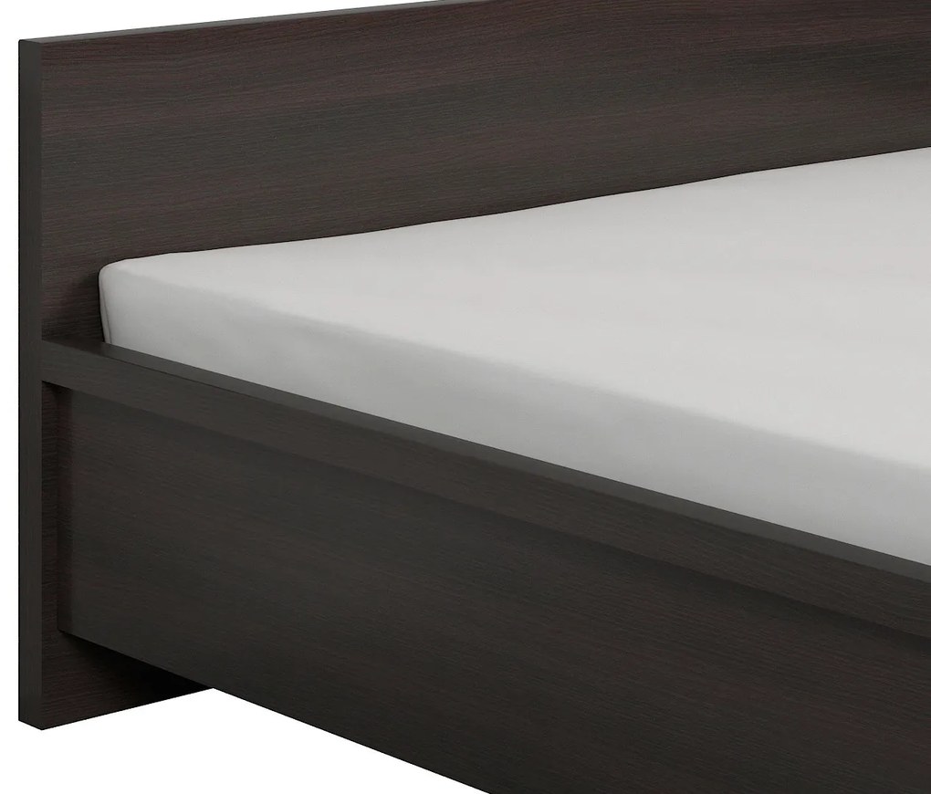 Franciaágy 140 cm Kasey LOZ/140 (wenge). Akció -32%. 798875