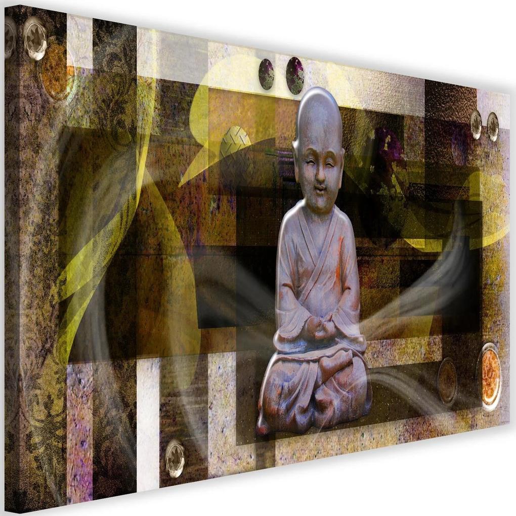 Modern kép 120x80cm &#8211; Buddha With Geometric Shapes 2 