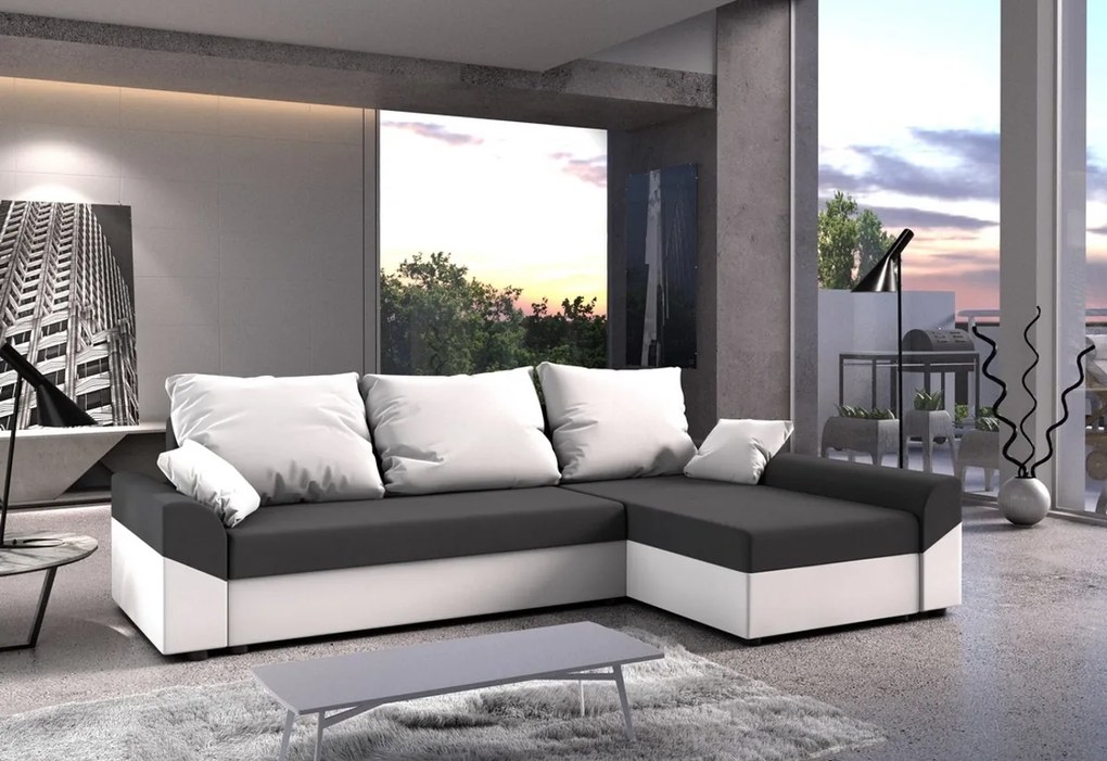 VIVIANA ágyázható sarok ülőgarnitúra 243x85x139, mikrofázis 27/31, jobb