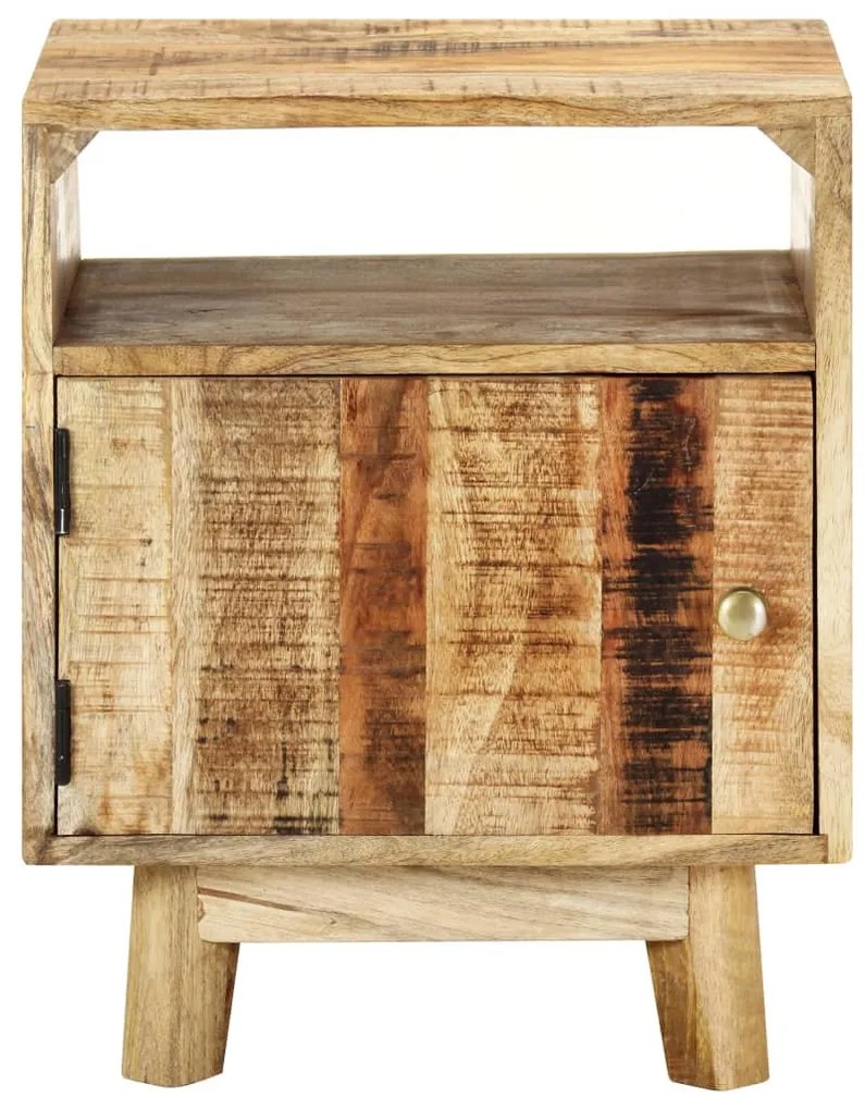 nyers mangófa éjjeliszekrény 40 x 30 x 50 cm