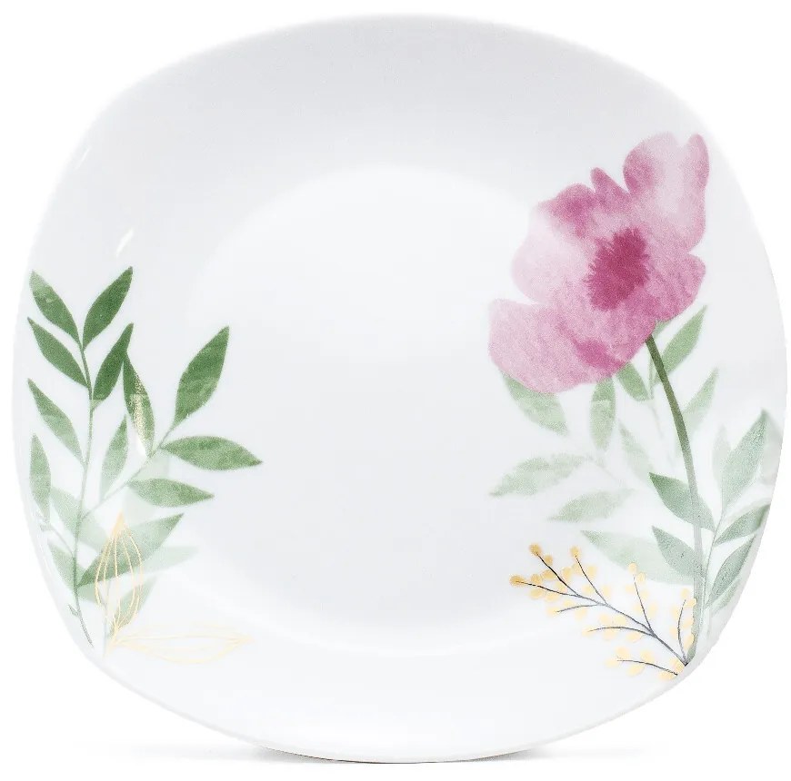 Arôme Home 18 részes étkészlet Rózsaszín mák