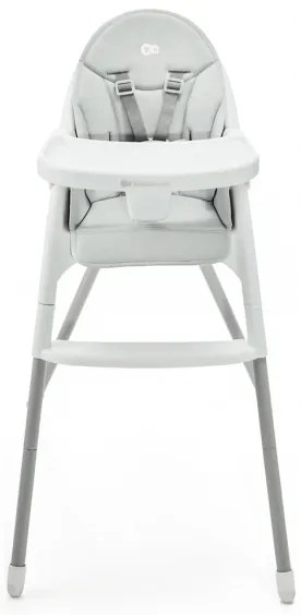 KINDERKRAFT - Gyermek étkezőszék 2in1 DINNLY szürke