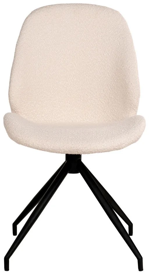 Monte Carlo forgó étkezőszék ecobőr fehér