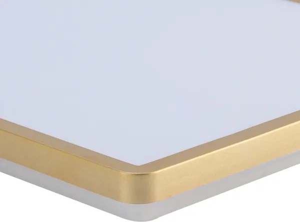 Brilagi - LED Fürdőszobai lámpatest ULTRA SLIM LED/18W/230V 30x30 cm aranyszínű IP54