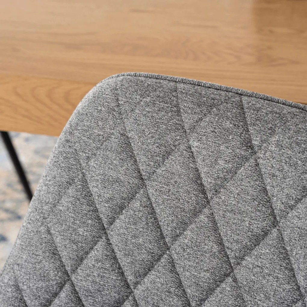 Elegáns Karosszék Szürke Színben.BRESSO 2