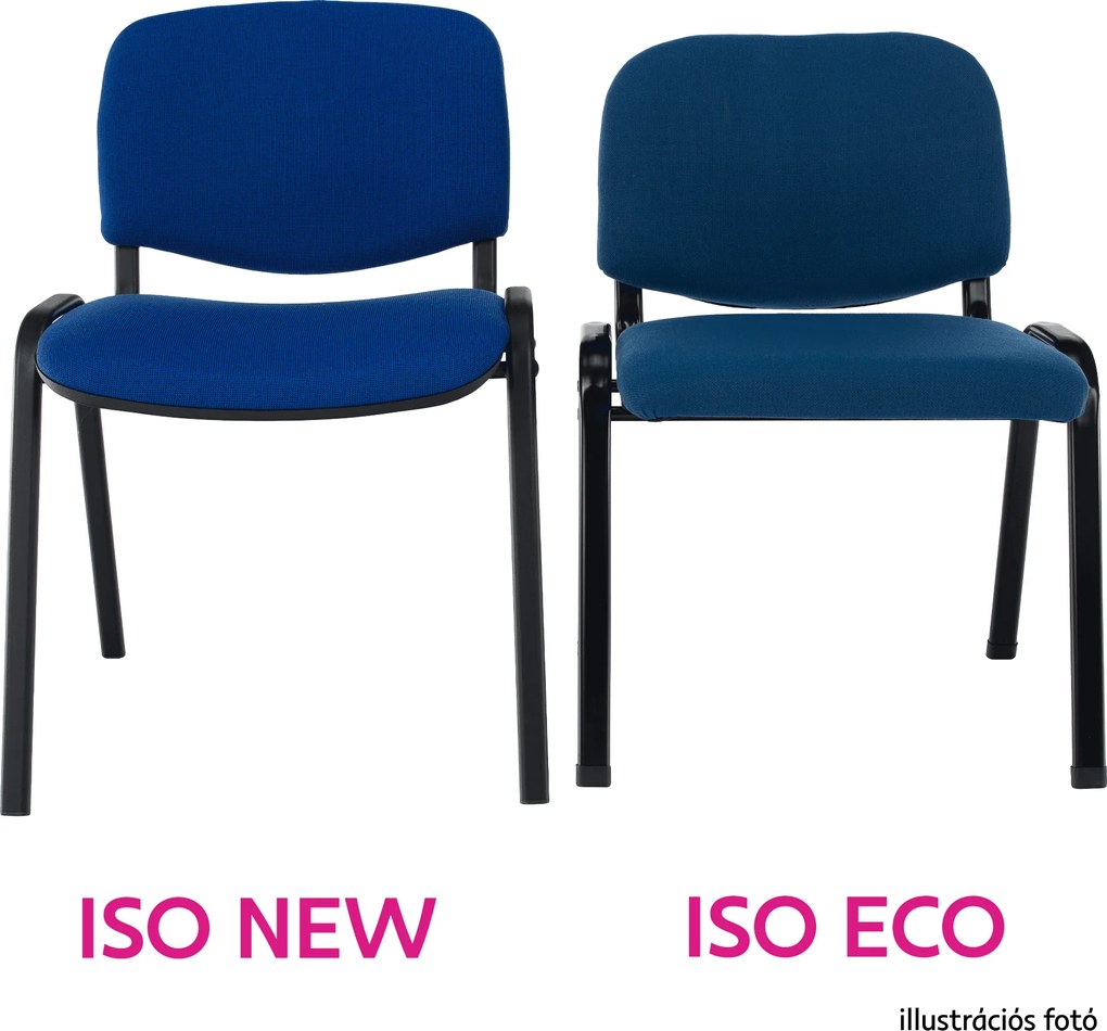 Irodai szék, fekete, ISO NEW