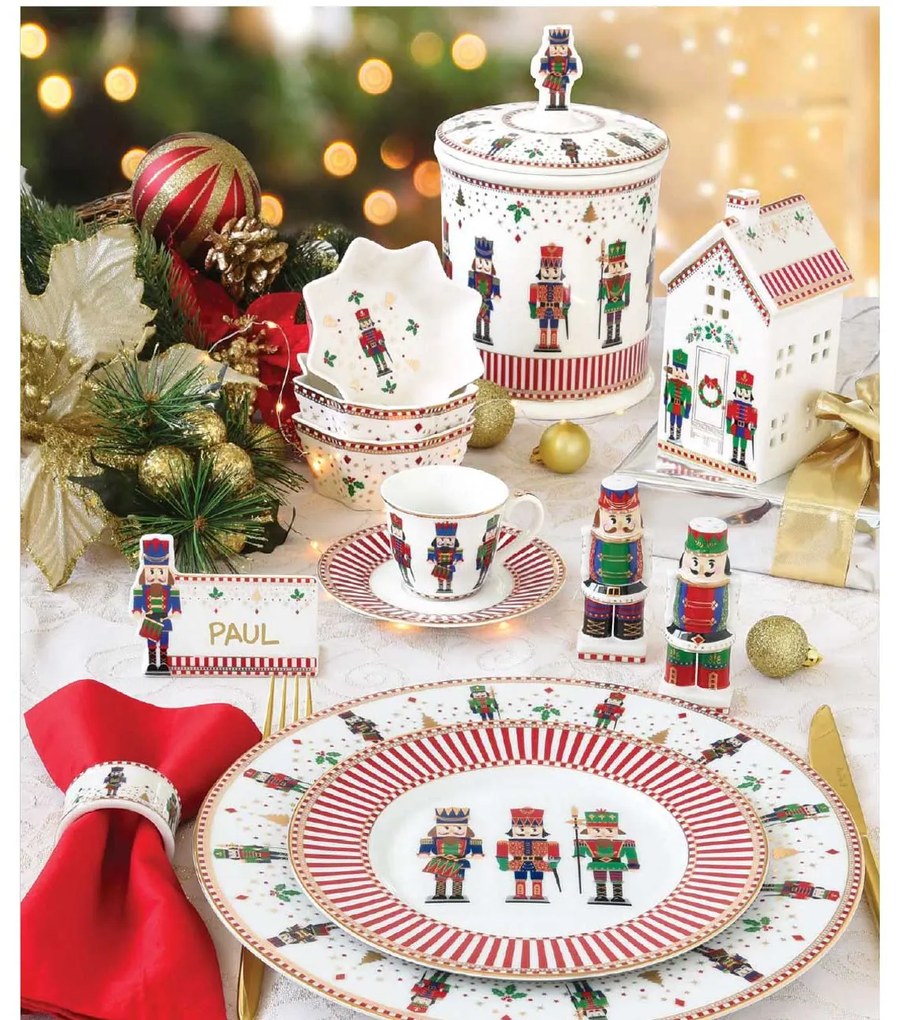 Diótörő karácsonyi Edényalátét edényfogó kesztyű szett Nutcrackers