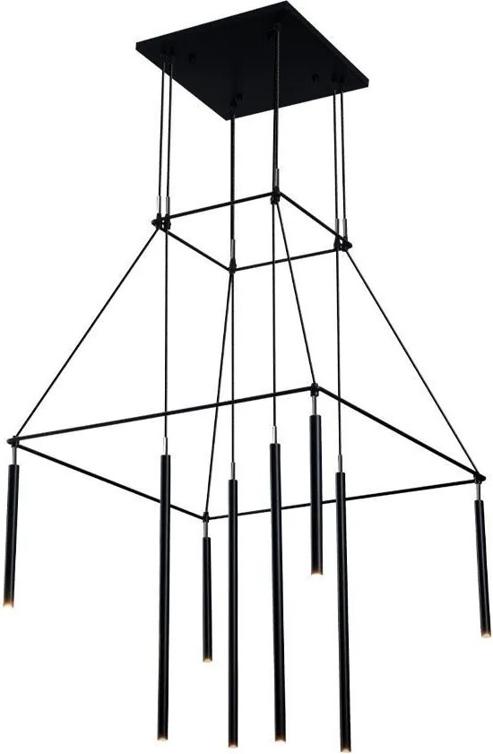 ANTIGO 9010 ALHA Modern Függesztett Lámpa Fekete G9 IP20