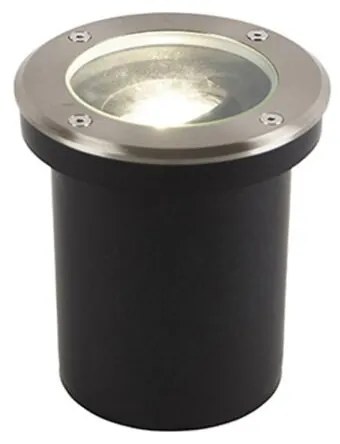 Okos kültéri talajszpot rozsdamentes acélból, WiFi-vel, GU10, IP65 - Delux