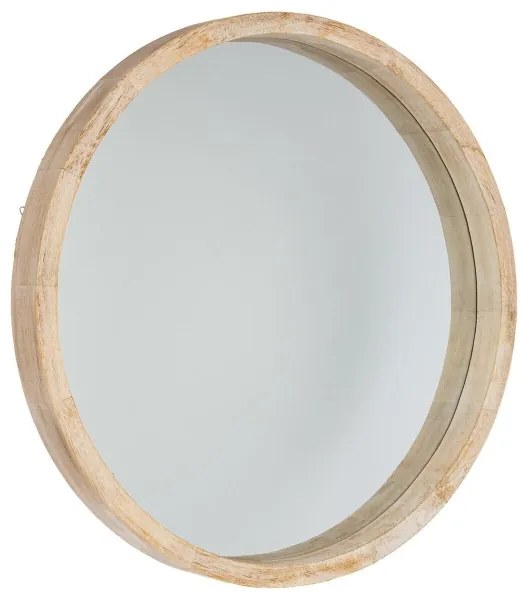 Atmosphera - Fali tükör OLAV átm. 52 cm paulownia