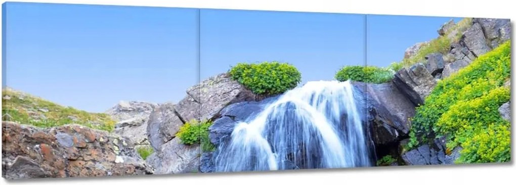 Festmények 120x40 Vízesés Tájképek