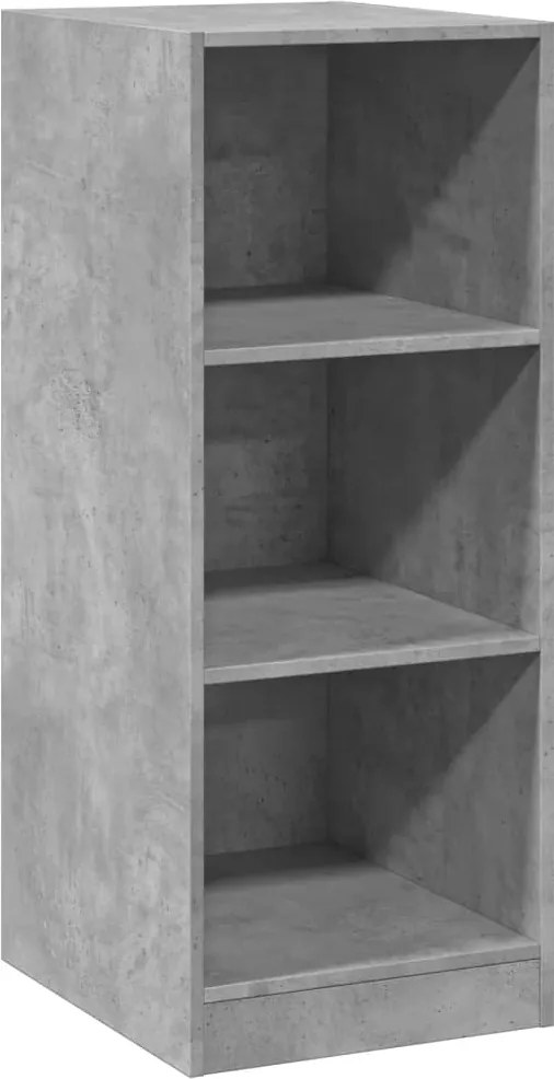 vidaXL betonszürke szerelt fa ruhásszekrény 48 x 41 x 102 cm
