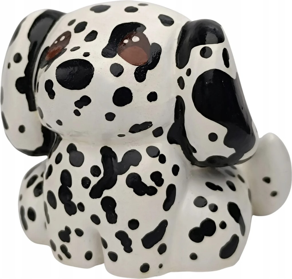 Dalmata figura Kutya Kézzel festett kis dekorációs figura