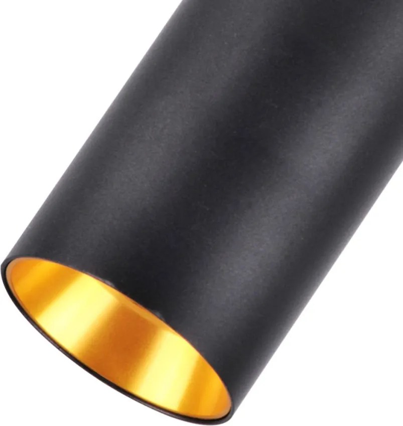 POLUX 326171 MARIBEL Modern Függesztett Lámpa Fekete, Arany GU10 IP20