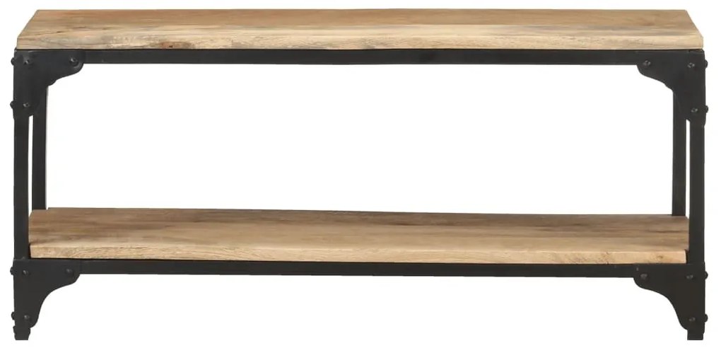 Tömör mangófa dohányzóasztal 90 x 30 x 40 cm
