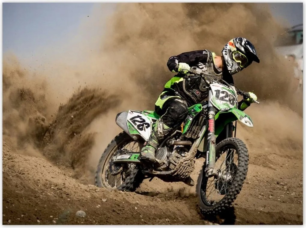 Poszterek 135x100 MotoCross Motorkerékpár Motor