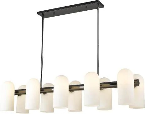 Cosmolight modern skandináv függeszték seoul fekete krém cosp10742bk