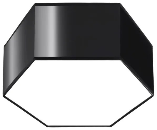 SOLLUX SL-1060 SUNDE Modern Mennyezeti Lámpa Fekete E27 IP20