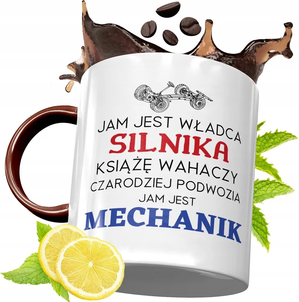 Bordó Bögre Szerelőnek Születésnapi Ajándék fényképes nyomtatással