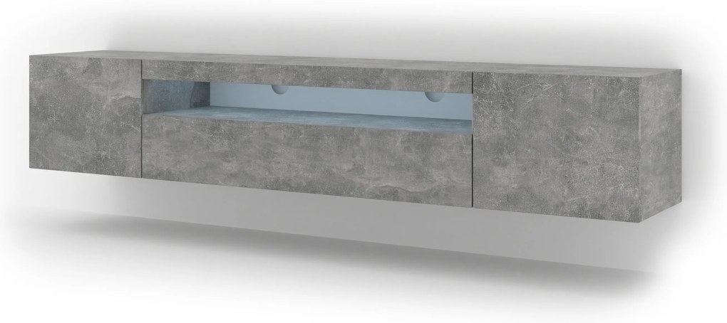 TV asztal/szekrény Aurora 200 (beton) (LED). 1057706
