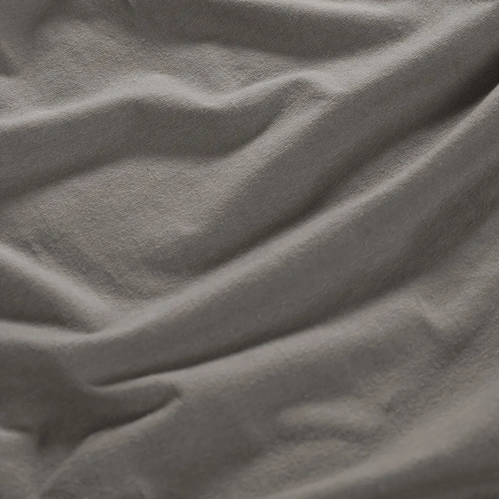 4Home jersey lepedő luxus antracit , 90 x 200 cm, 90 x 200 cm