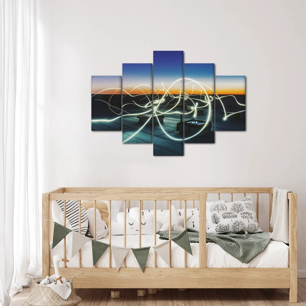 Kép - kilátás az égre a tetőről (150x105 cm)