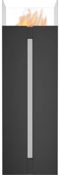 ROMEO BIO krb 113,6x35,9 cm, 2 kW, fekete, TUV tanúsítvány