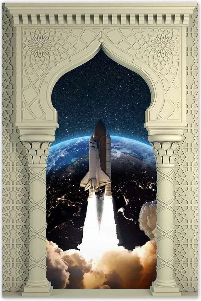 Poszterek 80x120 Rakétaindítás az űrbe