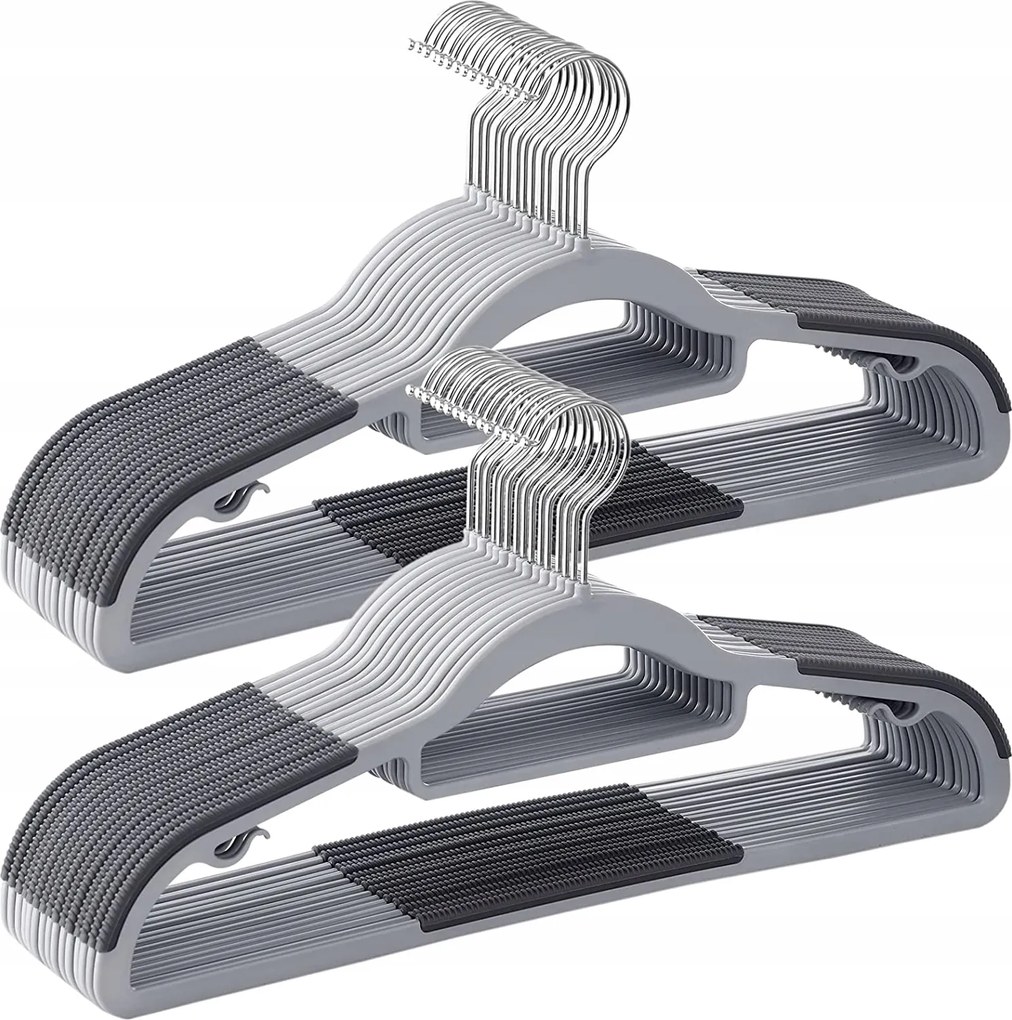 Szürke csúszásgátló akasztók 30 db-os szett