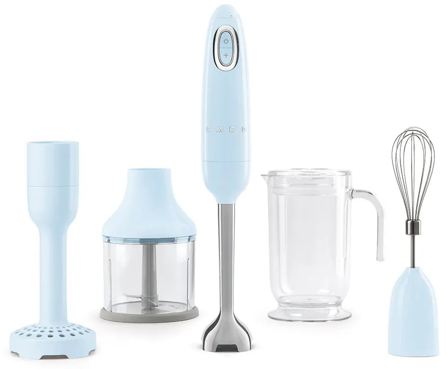 Halványkék botmixer szett - SMEG