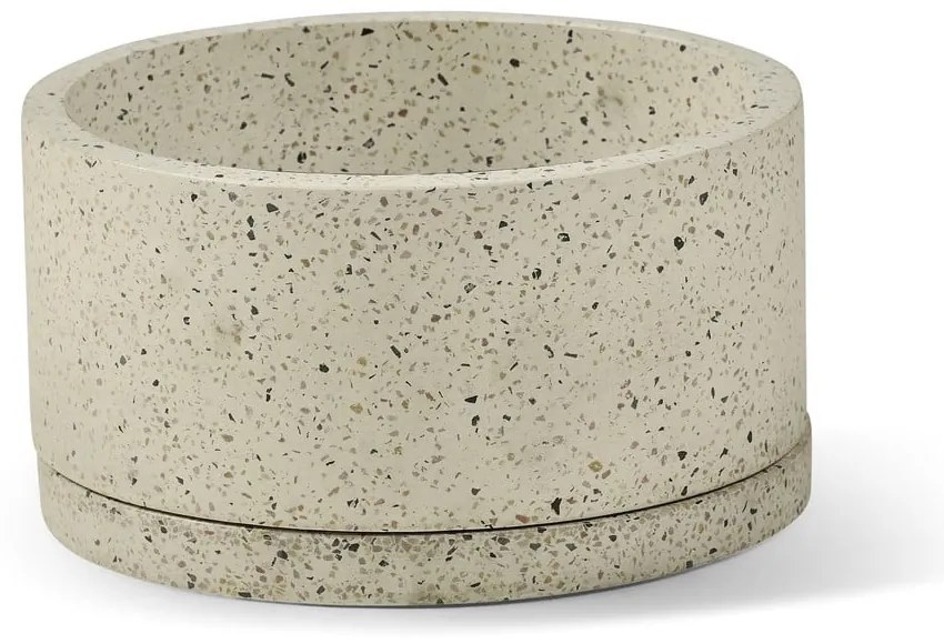 Beton virágcserép készlet 2 db-os ø 30 cm Terrazzo – Bonami Selection