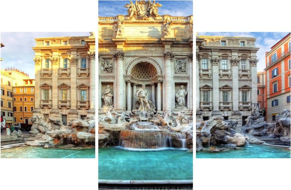 Kép - Trevi-kút (90x60 cm)