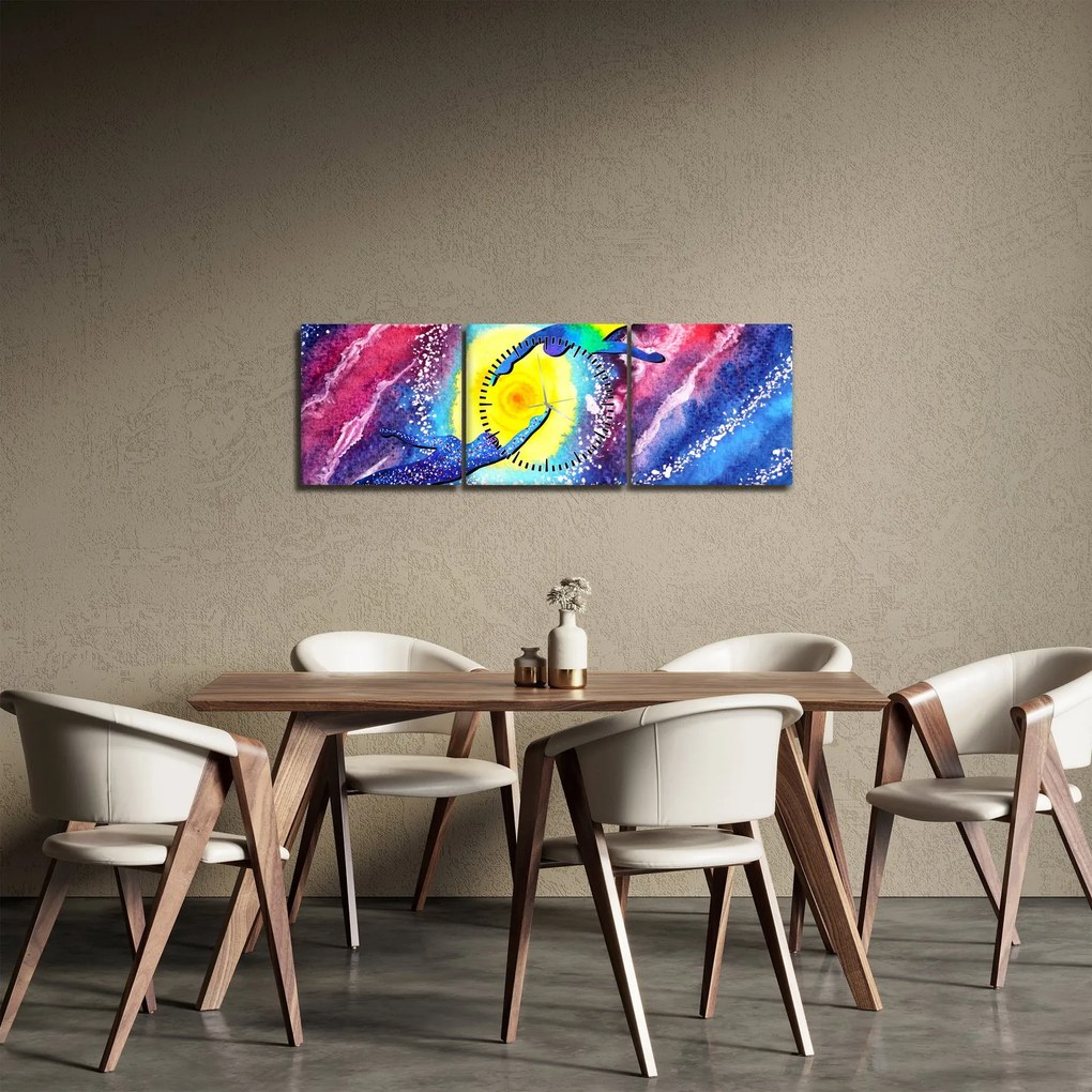 Kép - Érintés (órával) (90x30 cm)