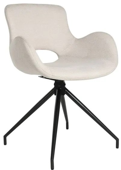 Eglo 424706 - Étkezőszék BULACAN 82x58 cm krémes/fekete