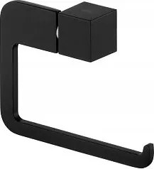 Futura egyenes wc tartó black 02963 Bisk