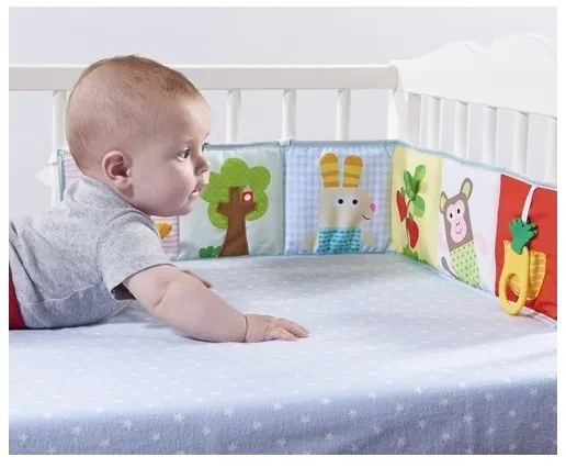 Taf Toys - Gyermek textilkönyv 3in1 állatok