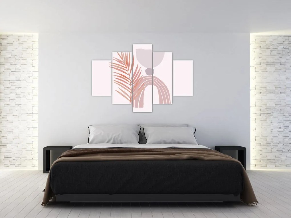 Kép - Lila minimalizmus N⁰1 (150x105 cm)