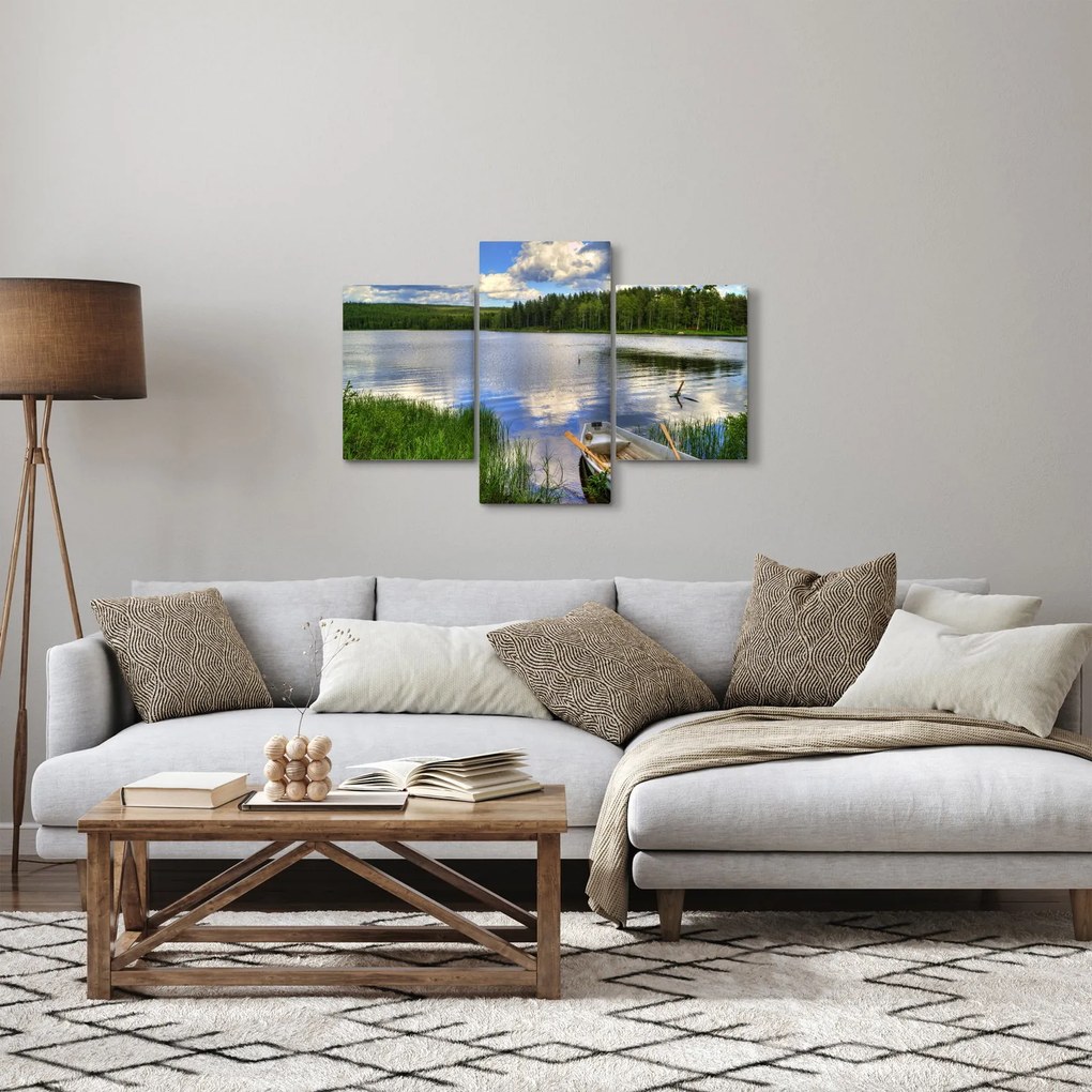 Kép - Festői falu (90x60 cm)